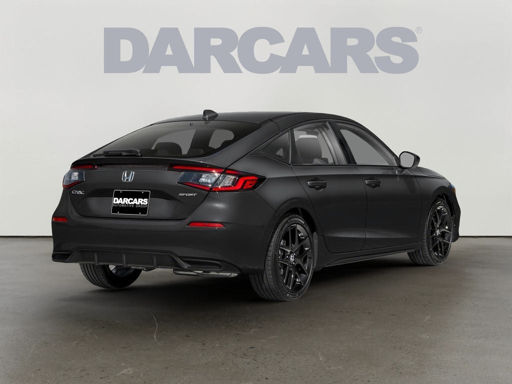 2026 Honda Civic — rear three-quarter view