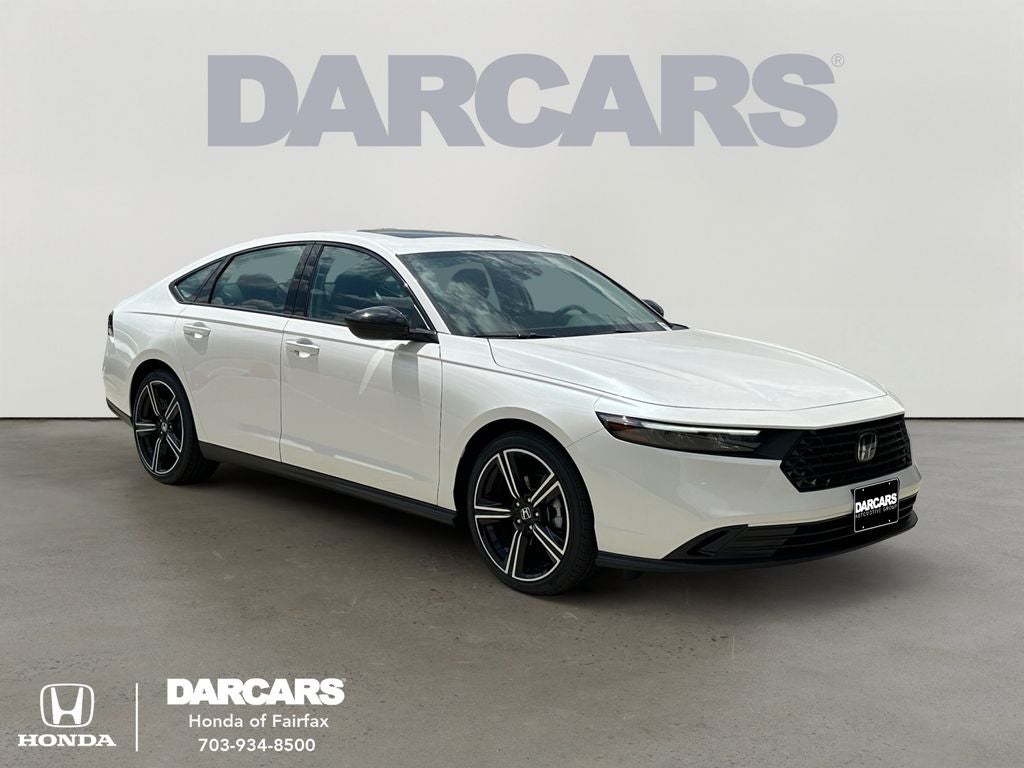 2026 Honda Accord SE in Platinum White Pearl — front three-quarter view
