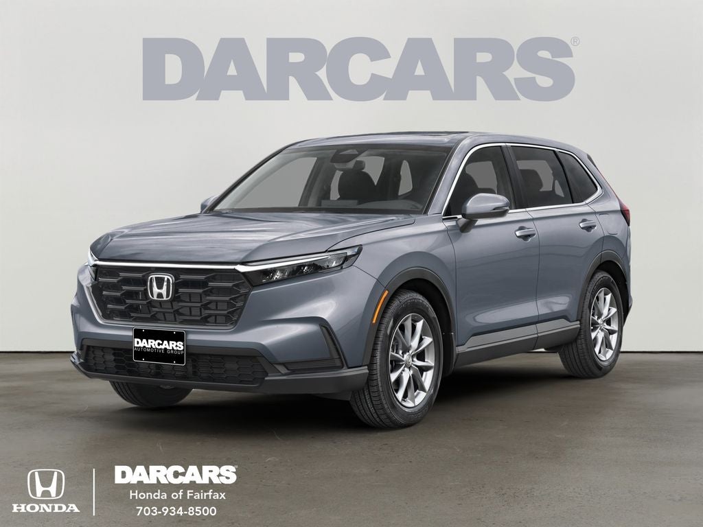 2026 Honda CR-V EX in Urban Gray Pearl — front three-quarter view