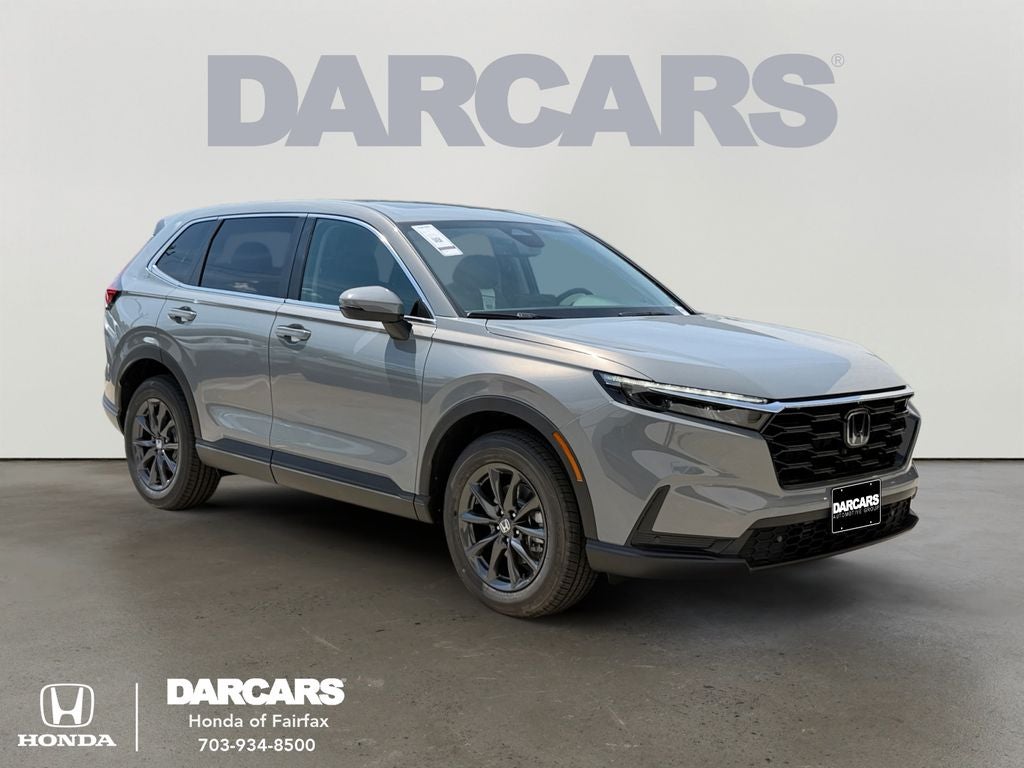 2026 Honda CR-V EX-L in Urban Gray Pearl — front three-quarter view