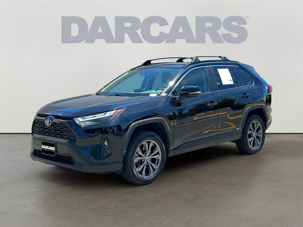 2022 Toyota RAV4 Hybrid — rear three-quarter view