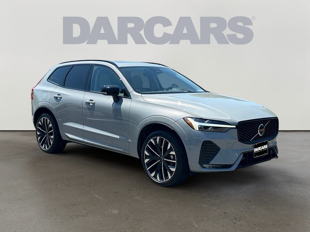 2026 Volvo XC60 B5 Ultra Volvo Certified in Gray Metallic — front three-quarter view